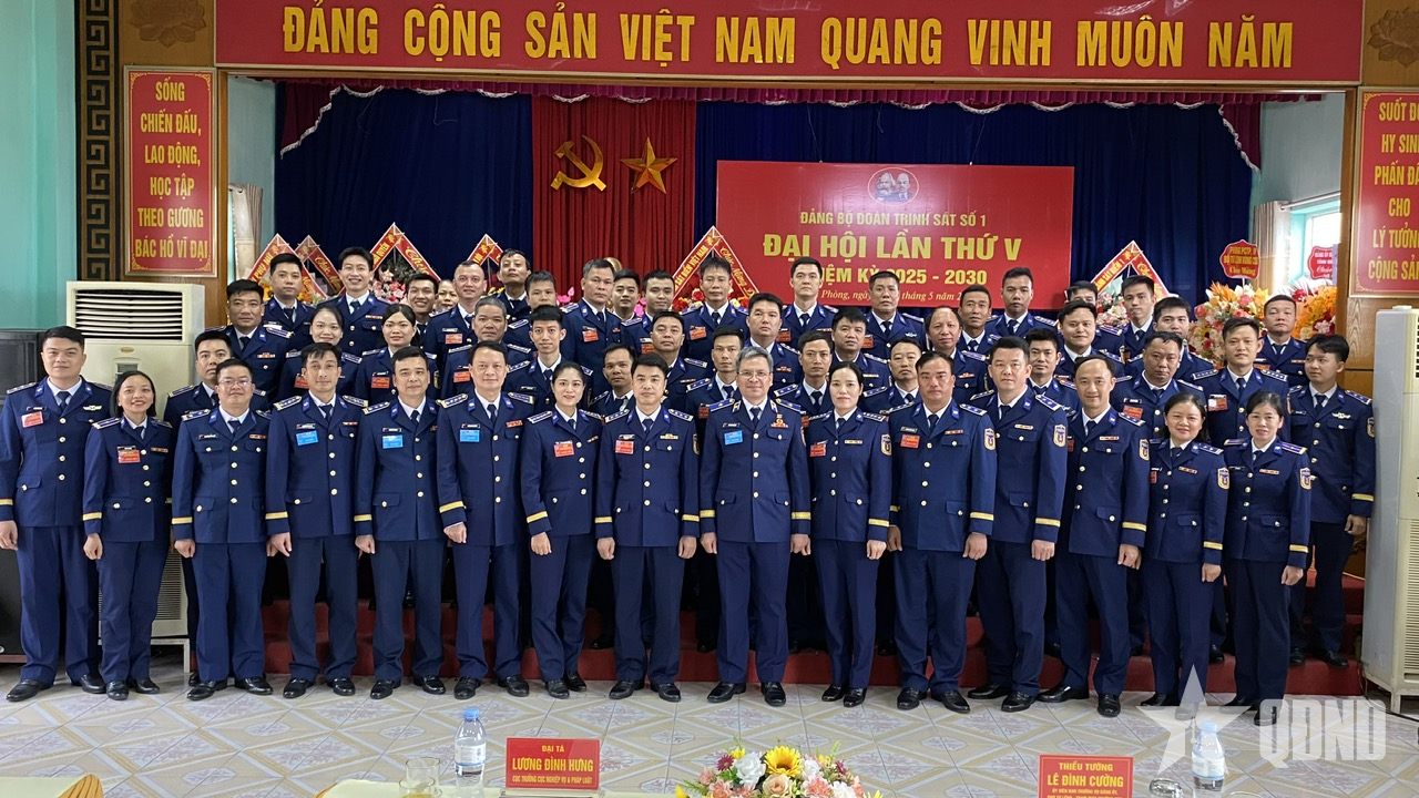 Đảng bộ Đoàn Trinh sát số 1 (Bộ tư lệnh Cảnh sát biển) tổ chức thành công Đại hội lần thứ V